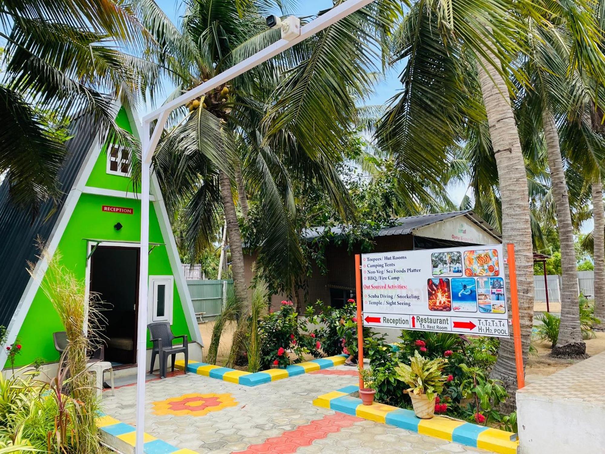 Greenleaf Resorts And Restaurant Rāmeswaram Extérieur photo