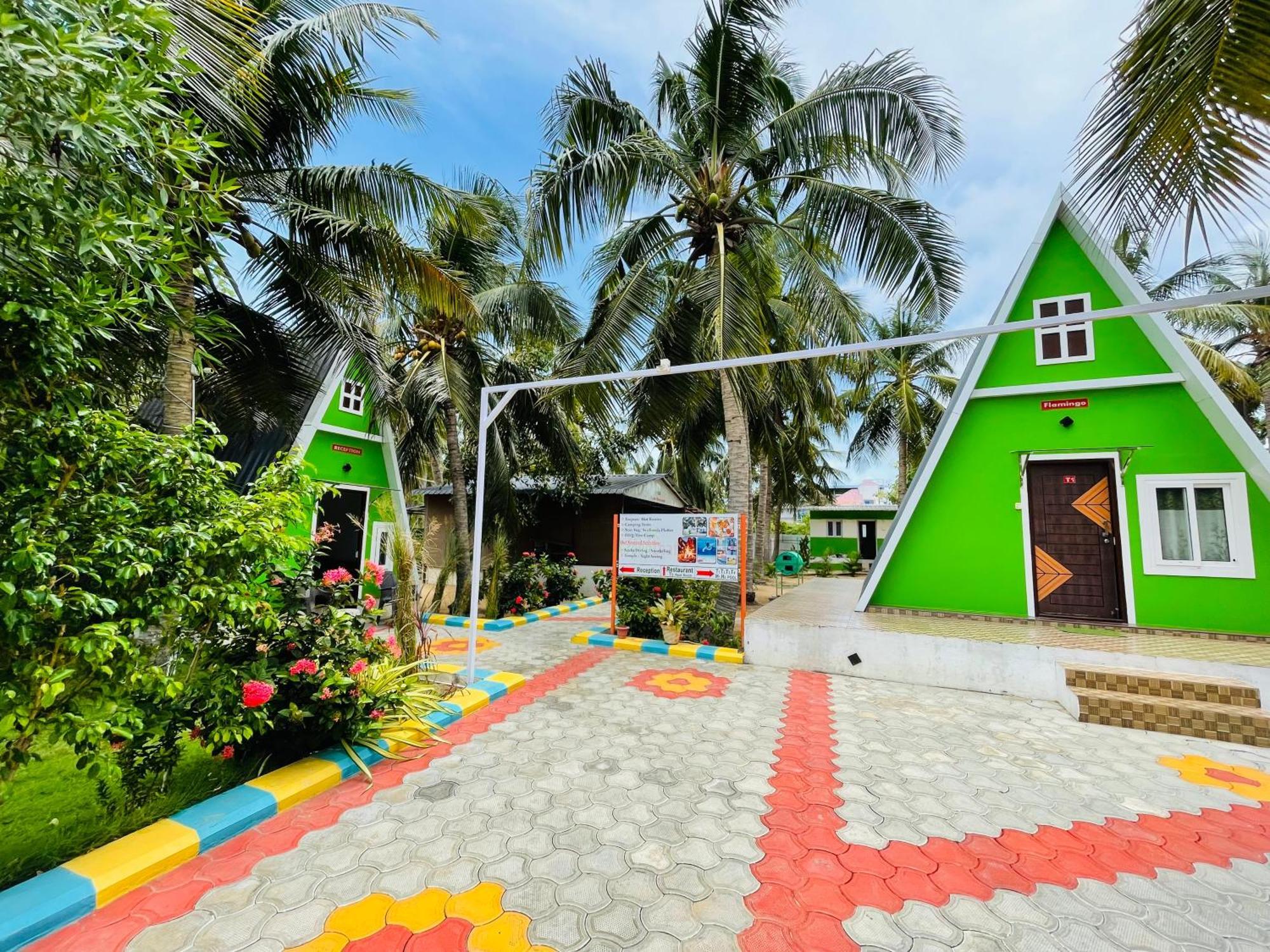 Greenleaf Resorts And Restaurant Rāmeswaram Extérieur photo